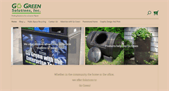 Desktop Screenshot of gogreensolutionsinc.com